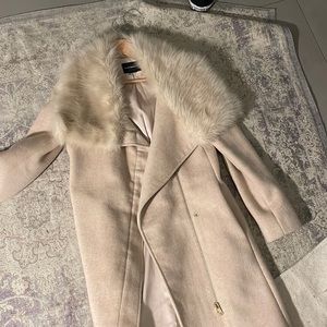 Club Monaco fur coat